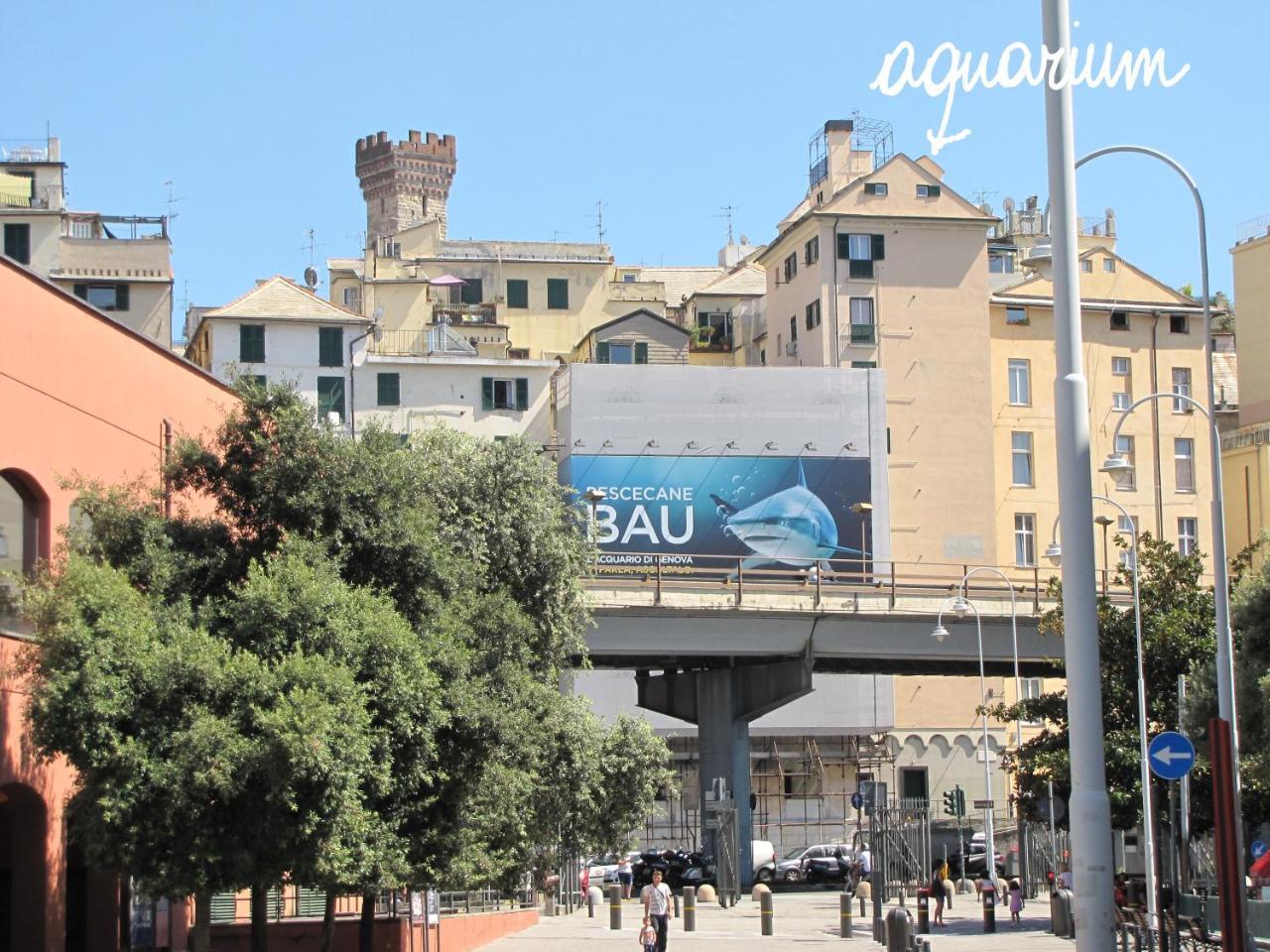 Aquarium Rooms Genua Exteriör bild